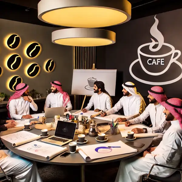 تصميم شعار مقهى