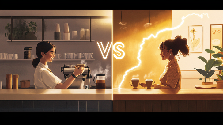 قهوة أو شاي